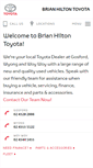 Mobile Screenshot of brianhiltontoyota.com.au