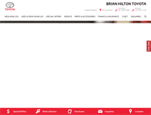 Tablet Screenshot of brianhiltontoyota.com.au